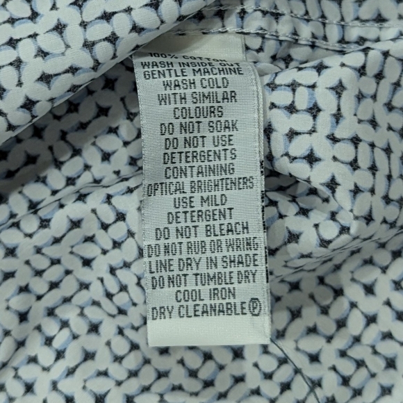 Mens Rodd & Gunn "Fevona" Print LS Button Up Shirt Sky - Picture 4 of 4